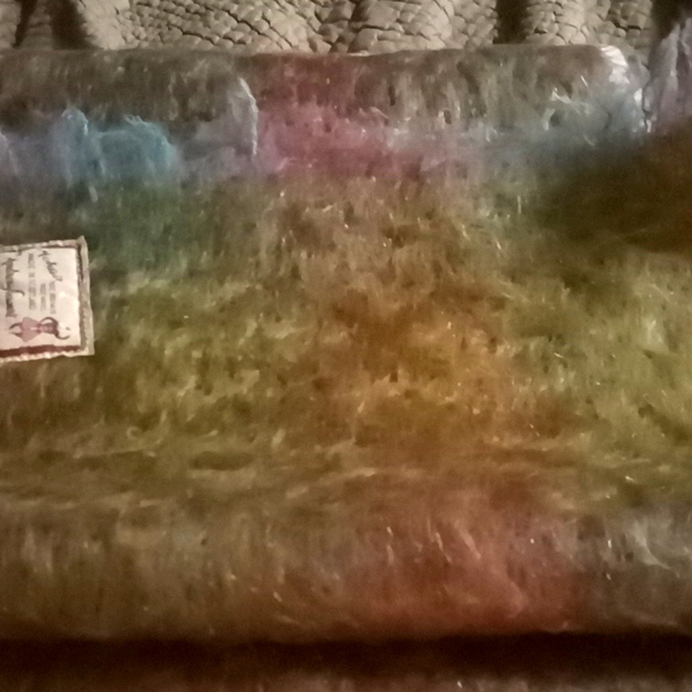 NWOT Andrew Stewart Scottish Mohair Scarf; Nordstrom $200-$400